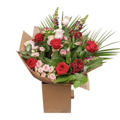 Florist Choice - Valentines Day - Allow our expert florists to create a beautiful stunning arrangement for the one you love. 

We'll choose the most gorgeous, seasonal blooms to create a design that shows how much you care.